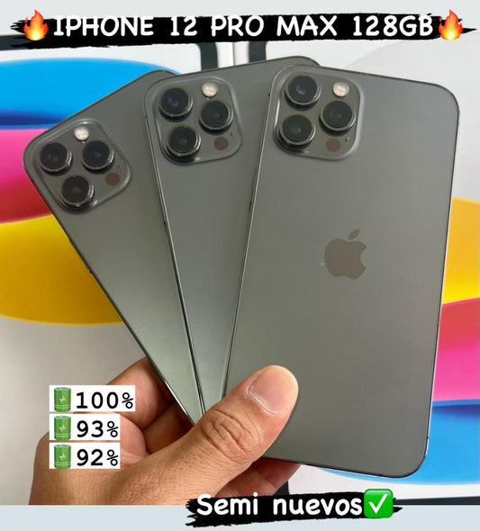 Iphon 12 pro max SemiNuevo