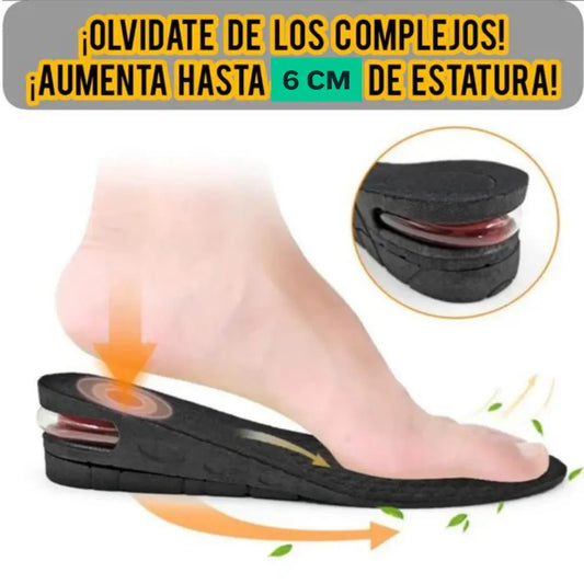 TEMPLATE™Plantillas para Incrementar Estatura hasta 6 CM Extra Cómodas