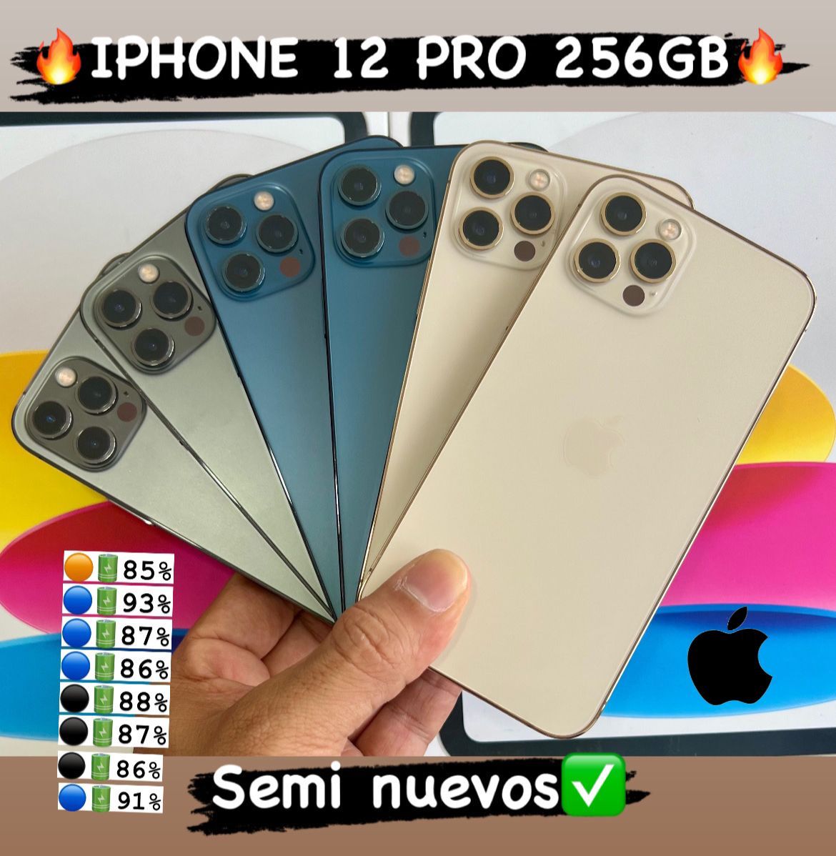 Iphon 12 Pro SemiNuevo